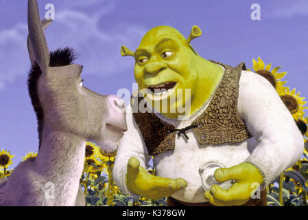 SHREK DREAMWORKS SKG SHREK DREAMWORKS SKG date : 2001 Banque D'Images