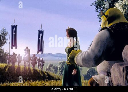 SHREK DREAMWORKS SKG SHREK DREAMWORKS SKG date : 2001 Banque D'Images