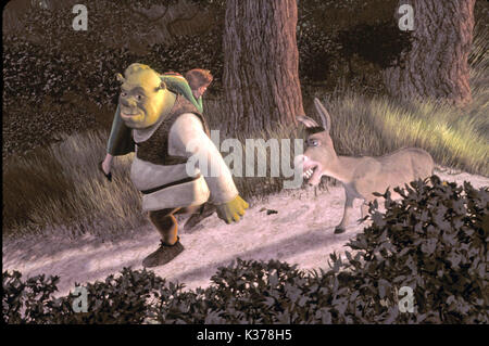 SHREK DREAMWORKS SKG SHREK DREAMWORKS SKG date : 2001 Banque D'Images