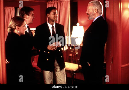 SIX DEGRÉS DE SÉPARATION Stockard Channing, IAN MCKELLEN, Will Smith, Donald SUTHERLAND Date : 1993 Banque D'Images