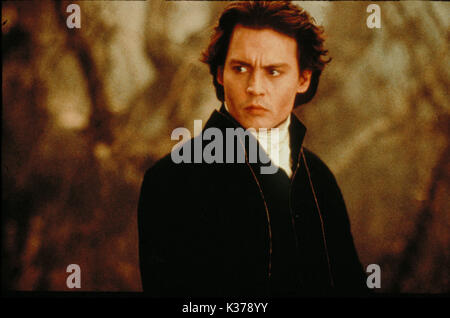 SLEEPY HOLLOW JOHNNY DEPP FILM SORTIE PAR PARAMOUNT PICTURES SLEEPY HOLLOW JOHNNY DEPP date : 1999 Banque D'Images
