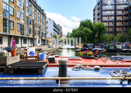 Regent's Canal, Islington, Londres, Royaume-Uni Banque D'Images