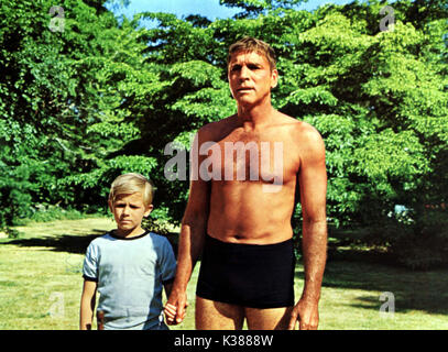 Le nageur Burt Lancaster Date : 1968 Banque D'Images