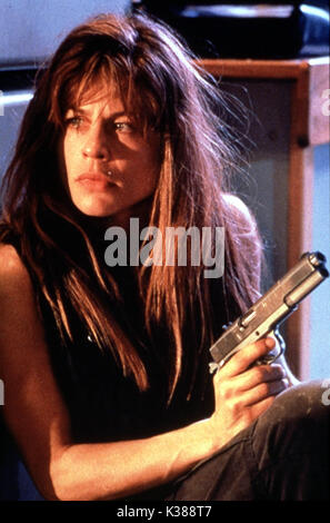 TERMINATOR 2 Judgement Day LINDA HAMILTON Date : 1991 Banque D'Images