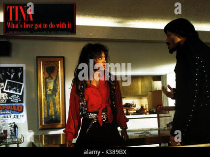 WHAT'S LOVE Got to Do With it [US] 1993 Angela Bassett et Laurence Fishbourne Date : 1993 Banque D'Images