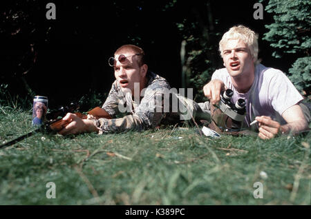 TRAINSPOTTING EWAN MCGREGOR, Jonny Lee Miller Date : 1996 Banque D'Images