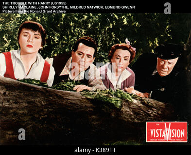 Le PROBLÈME AVEC HARRY Shirley Maclaine, John Forsythe, MILDRED NATWICK, Edmund GWENN Date : 1955 Banque D'Images