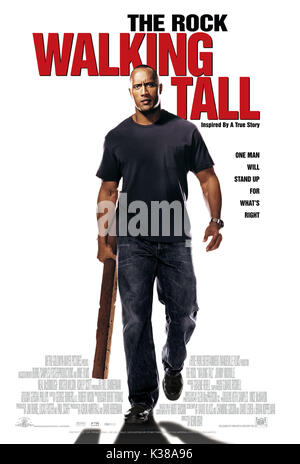 WALKING TALL COPYRIGHT : METRO GOLDYWN MAYER LE ROCK Date : 2004 Banque D'Images