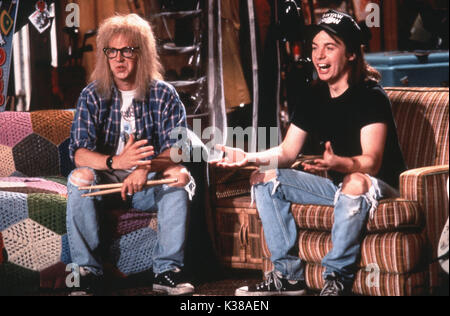 WAYNE'S WORLD 2 (1993), Mike MYERS DANA CARVEY Date : 1993 Banque D'Images