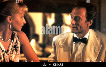 Chasseur BLANC, CŒUR NOIR MEL MARTIN, CLINT EASTWOOD Date : 1990 Banque D'Images