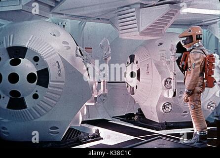 2001 : A Space Odyssey KEIR DULLEA Date : 1968 Banque D'Images