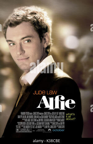 ALFIE PARAMOUNT PICTURES JUDE LAW Date : 2004 Banque D'Images