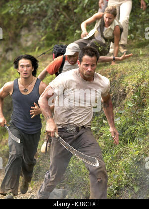 ANACONDAS : LA CHASSE À L'orchidée de sang Johnny Messner Date : 2004 Banque D'Images