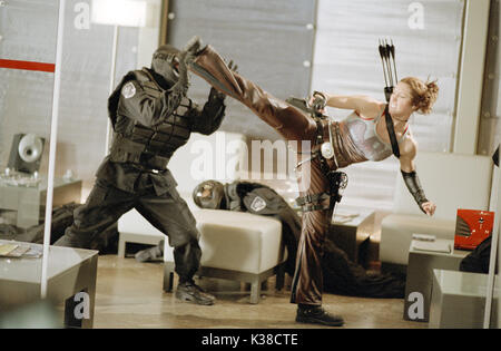 BLADE : TRINITY Jessica Biel Date : 2004 Banque D'Images