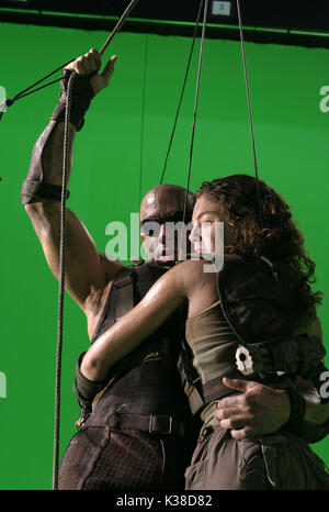 Les chroniques de Riddick GREEN SCREEN Date : 2004 Banque D'Images