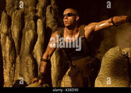 Les chroniques de Riddick VIN DIESEL Date : 2004 Banque D'Images