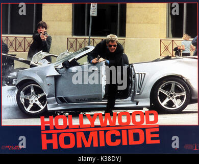 HOLLYWOOD HOMICIDE JOSH HARTNETT ET HARRISON FORD Date : 2003 Banque D'Images