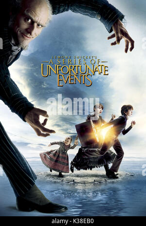 LEMONY SNICKET'S A SERIES OF UNFORTUNATE INCIDENT (US 2004) Poster Date : 2004 Banque D'Images