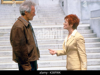 TRUE CRIME CLINT EASTWOOD ET FRANCES FISHER Date : 1999 Banque D'Images