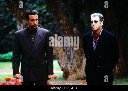 Le parrain PARTIE 3 ANDY GARCIA, Al Pacino Date : 1990 Banque D'Images