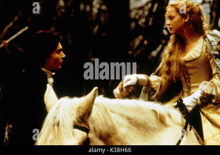 SLEEPY HOLLOW Johnny Depp, Christina Ricci Date : 1999 Banque D'Images