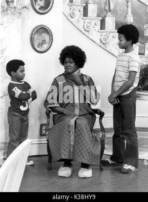 DIFF'RENT STROKES [Série TV US/1978-1986] TODD BRIDGES, LAWANDA PAGE ET GARY COLEMAN Banque D'Images