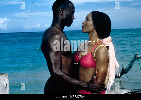 HOW Stella Got her Groove Back TAYE DIGGS ET ANGELA BASSETT Date : 1998 Banque D'Images