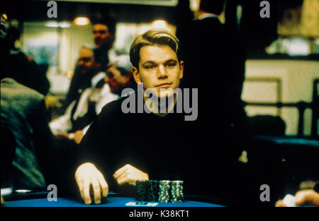 ROUNDERS Matt Damon Date : 1998 Banque D'Images