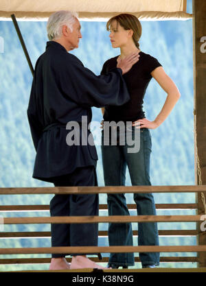 TERENCE STAMP ELEKTRA avec Jennifer Garner que Elektra Date : 2005 Banque D'Images