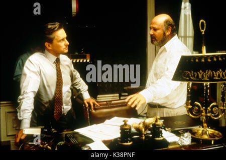Le président américain, le réalisateur Rob Reiner, MICHAEL DOUGLAS Date : 1995 Banque D'Images