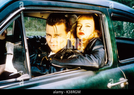 CRY-BABY Johnny Depp, Traci Lords Date : 1990 Banque D'Images