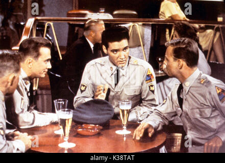 G.I. ELVIS PRESLEY BLUES Date : 1960 Banque D'Images