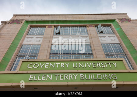 Le bâtiment Ellen Terry, l'Université de Coventry, West Midlands, Royaume-Uni Banque D'Images