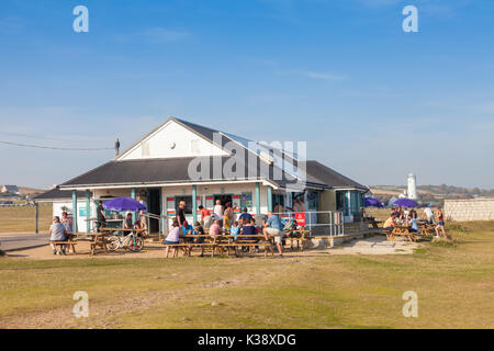 Le Lobster Pot café et restaurant, Portland Bill, Dorset UK Banque D'Images