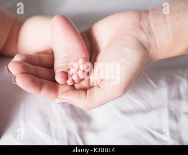 Little baby feet Banque D'Images