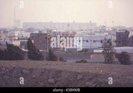 L'Arabie saoudite et d'affaires commerciales ville sur la mer Rouge, à Djeddah. Banque D'Images