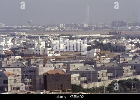 L'Arabie saoudite et d'affaires commerciales ville sur la mer Rouge, à Djeddah. Banque D'Images