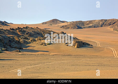 L'Afrique, Afrique australe, la Namibie, la région d'Erongo, Skeleton Coast Park, parc national, Damaraland, à la rivière Khumib, Banque D'Images