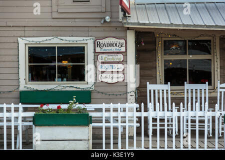 Le Roadhouse, Talkeetna, Alaska, USA Banque D'Images