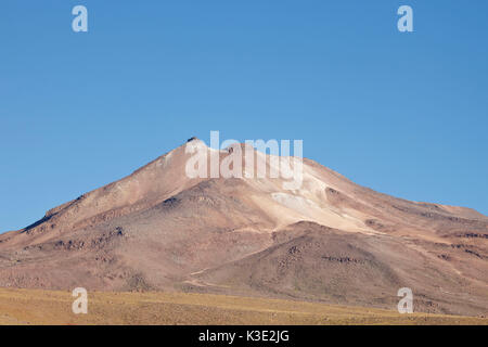 Le Chili, le Nord, les hautes terres andines, volcan, Banque D'Images