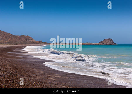 Plage de Cabo Pulmo, parc national de Cabo Pulmo, Baja California Sur, Mexique Banque D'Images