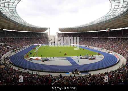 Allemagne, Berlin, stade olympique, événement sportif, Banque D'Images