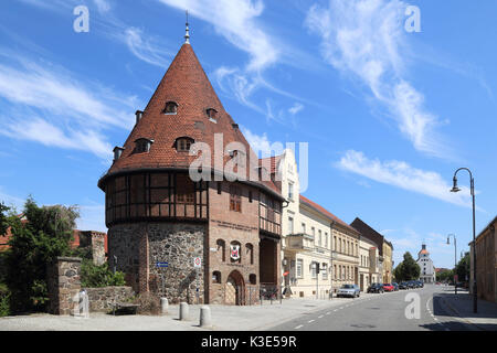 Allemagne, Brandebourg, Treuenbrietzen, musée local Banque D'Images