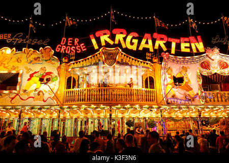 Oktoberfest à Munich, Bavière, Allemagne Banque D'Images