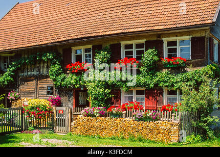 Ferme dans le Allgäu Banque D'Images