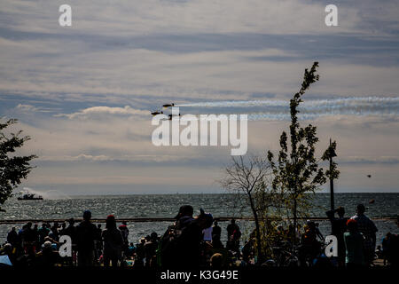 Toronto, Ontario, Canada. 2Nd Sep 2017. La 68e annual Canadian International Air Show sur le lac Ontario pour la fin de semaine du travail Crédit : Johnny de Franco/ZUMA/Alamy Fil Live News Banque D'Images