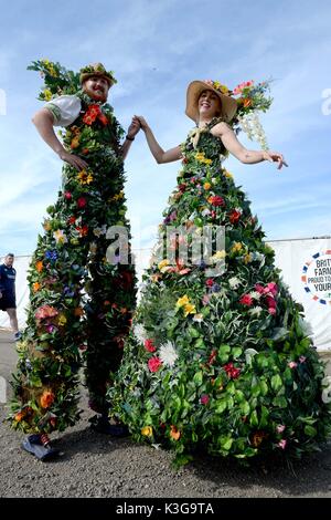 Dorchester, Dorset, UK. 09Th Sep 2017. Mr & Mme flore sont un spectacle de crédit préférés : Finnbarr Webster/Alamy Live News Banque D'Images