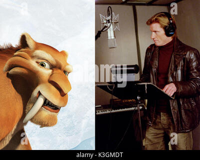 ICE AGE 2 THE MELTDOWN Dennis Leary voix Diego Date : 2006 Banque D'Images