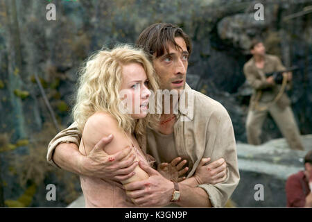 KING KONG, Naomi Watts, Adrien Brody Date : 2005 Banque D'Images