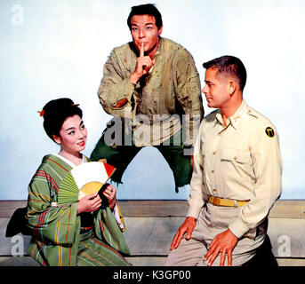 Ble l'enjeu (enlève le LUNE AOÛT MACHIKO KYO, Marlon Brando Date : 1956 Banque D'Images